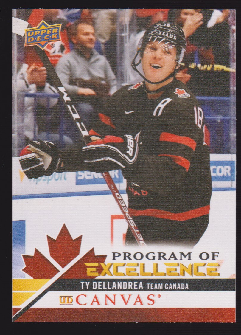 (image for) 2020-21 Upper Deck Canvas #C258 Ty Dellandrea POE